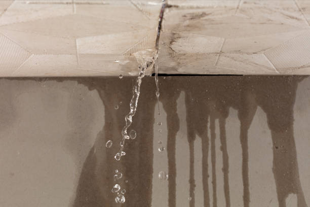 Professional Flood Damage Cleanup technician working in Southington, OH